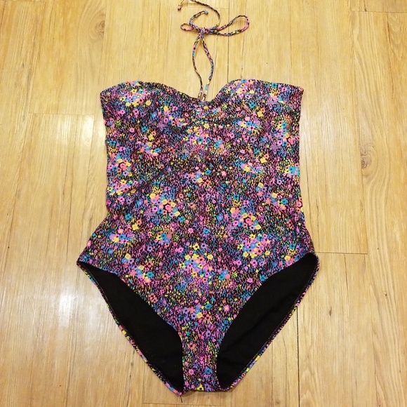 Old Navy Other - Floral One Piece Halter Tie size XXL